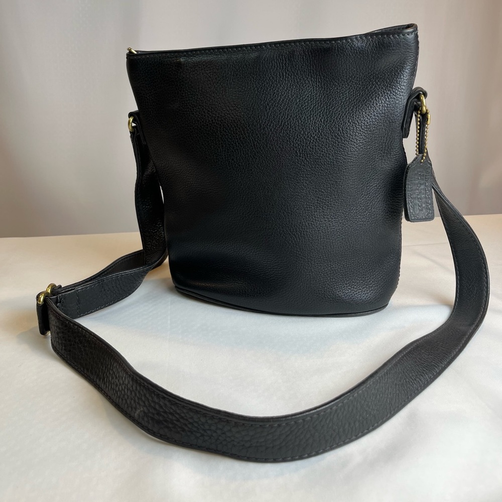 Coach | Women's Vintage Sonoma Pebble Leather Bucket Bag Black
